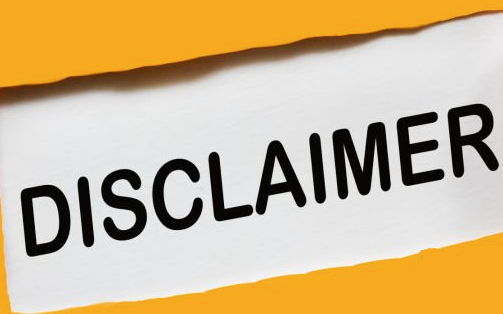 Disclaimer